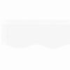 vidaXL Toile de rechange pour auvent Blanc 280 x 245 cm Polyester
