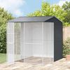 vidaXL Cage pour oiseaux Anthracite 215 x 310 x 247 cm Acier galvanis&eacute;
