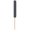 vidaXL T&ecirc;te de lit LED avec t&ecirc;te de lit Gris fonc&eacute; 144 cm Polyester