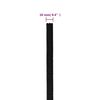 vidaXL Corde de travail Noir 10 mm 250 m Polyester