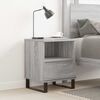 vidaXL Table de chevet sonoma gris 40x35x50 cm bois d&rsquo;ing&eacute;nierie