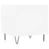 vidaXL Tables basses 2 pcs blanc 50x46x50 cm bois d'ing&eacute;nierie