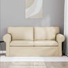 vidaXL Canap&eacute; Cr&egrave;me Dimensions globales: 175 x 82 x 80 cm (l x P x H)