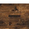 vidaXL Buffet ch&ecirc;ne fum&eacute; 69,5x34x90 cm bois d'ing&eacute;nierie