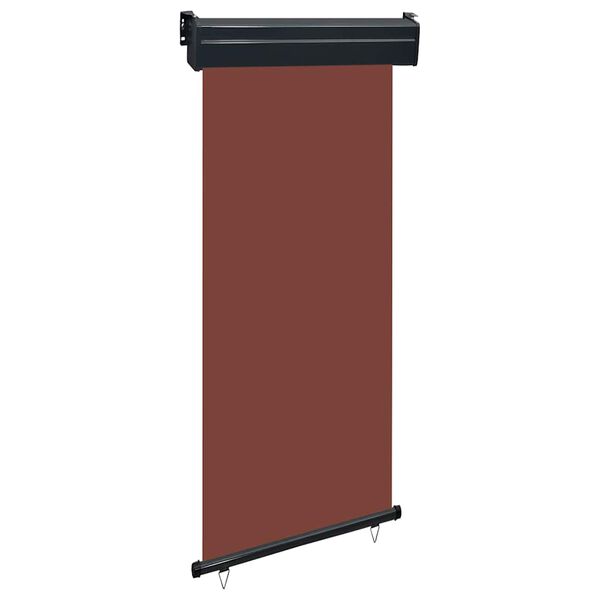 vidaXL Auvent lat&eacute;ral de balcon 85x250 cm Marron