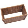 vidaXL Lit sur&eacute;lev&eacute; 100x50x50 cm Bois de teck solide