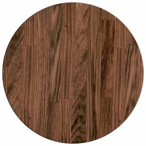 vidaXL Plateau de table &Oslash; 40 x 2,5 cm Rond Bois de ch&ecirc;ne massif