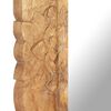 vidaXL Miroir 80x50 cm Bois de manguier massif