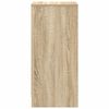 vidaXL Buffet ch&ecirc;ne sonoma 29,5x34x76 cm bois d'ing&eacute;nierie