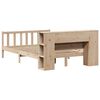vidaXL Lit biblioth&egrave;que sans matelas 120x190 cm bois de pin massif