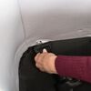 TRIXIE Si&egrave;ge auto pour animaux de compagnie 45x39x42 cm Noir et gris