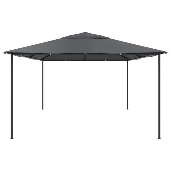 vidaXL Belv&eacute;d&egrave;re 4x4x3 m Anthracite 180 g/m&sup2;