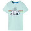 T-shirt pour enfants menthe clair 116
