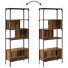 vidaXL Biblioth&egrave;que Bois Ancien 76 x 33 x 188,5 cm Bois d'ing&eacute;nierie