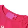 T-shirt enfants &agrave; manches longues rose vif 140