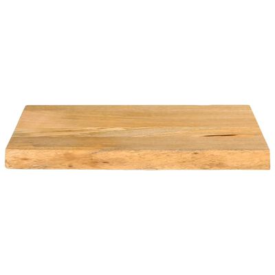 vidaXL Dessus de table à bord vivant 60x40x3,8 cm bois massif manguier