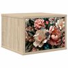 vidaXL Cabinet de chevet mural BORNE Ch&ecirc;ne Sonoma 36 x 33 x 25 cm