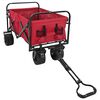 vidaXL Chariot &agrave; Main Pliable Rouge 89 x 63 x 96 cm