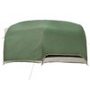 vidaXL Tente Tunnel avec toit Vert 410 x 285 x 198 cm taffetas