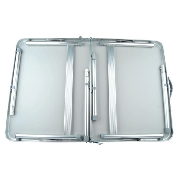 Br&uuml;der Mannesmann Table de travail pliable Aluminium