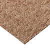 vidaXL Dalles de tapis de sol 16 pcs 4 m&sup2; 25x100 cm Beige