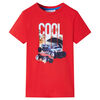 T-shirt pour enfants rouge 140