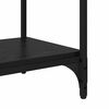 vidaXL Biblioth&egrave;que Ch&ecirc;ne noir 100 x 33 x 70,5 cm