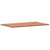 vidaXL Comptoir de salle de bain 100x60x1,5 cm bois massif de h&ecirc;tre