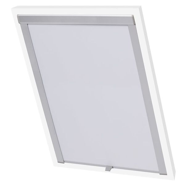 vidaXL Store occultant roulant Blanc MK06
