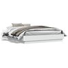 vidaXL Cadre de lit sans matelas blanc 150x200 cm