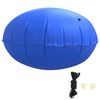 vidaXL Coussin de piscine d'hiver Bleu &Oslash; 310 x 180 cm PVC