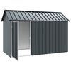 vidaXL Cage pour oiseaux Anthracite 215 x 112 x 141 cm Acier galvanis&eacute;