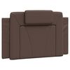 vidaXL Cadre de lit Viana sans matelas marron 90x200 cm similicuir
