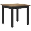 vidaXL Table basse Ch&ecirc;ne artisan 40 x 40 x 36 cm Bois d'ing&eacute;nierie