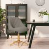 vidaXL Chaise pivotante de salle &agrave; manger Gris clair Velours