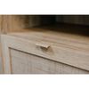 Finori Table basse Bali 55A Ch&ecirc;ne sonoma et impression de canne