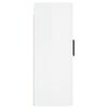vidaXL Armoires murales 2 pcs blanc brillant 69,5x34x90 cm