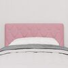 vidaXL T&ecirc;te de lit Rose 80 cm Velours