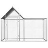 vidaXL Poulailler 2 x 1 x 1,5 m Acier galvanis&eacute;