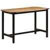 vidaXL Table &agrave; d&icirc;ner 110x60x76 cm Bois de manguier massif