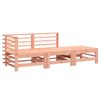 vidaXL Salon de jardin 3 pcs bois massif douglas