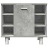 vidaXL Ensemble de meubles de salle de bain 3 pcs gris b&eacute;ton