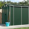 vidaXL Abri de jardin vert 191x640x198 cm acier galvanis&eacute;