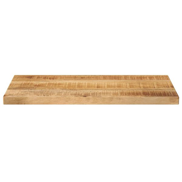 vidaXL Dessus de table rectangulaire bois massif de manguier brut