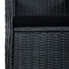vidaXL Ensemble &agrave; manger de jardin 3 pcs Gris fonc&eacute;