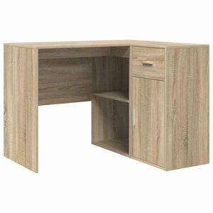 vidaXL Bureau d'angle avec tiroir Ch&ecirc;ne Sonoma 102 x 88 x 75 cm