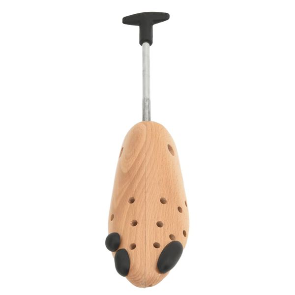vidaXL Tendeurs de chaussures EU 40-43 bois massif de h&ecirc;tre
