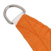 vidaXL Voile de parasol tissu oxford carr&eacute; 4x4 m orange