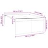 vidaXL Auvent R&eacute;tractable Anthracite 300 x 250 cm