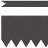 vidaXL Bordure de Pelouse 20 pcs Noir 100 x 0.05 x 20 cm